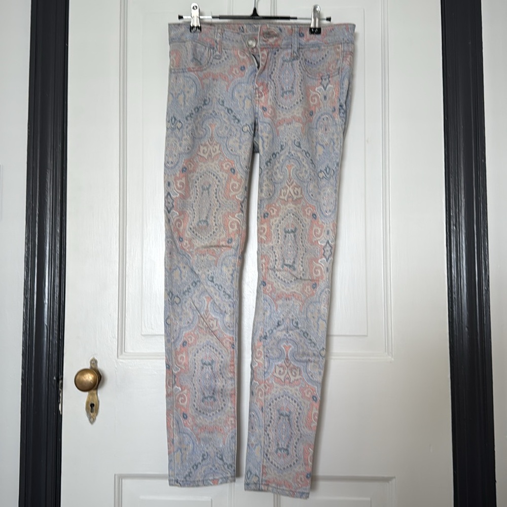 American Eagle Paisley Jeans